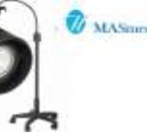Examination lamp (LED, Mobile, gooseneck 360-degrees, adjustable, 35000 to 85000LX)