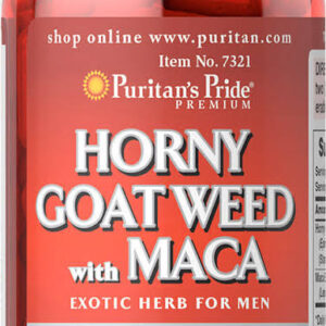 Horny Goat Weed with Maca 500mg/75mg 60 Rapid Release Capsules