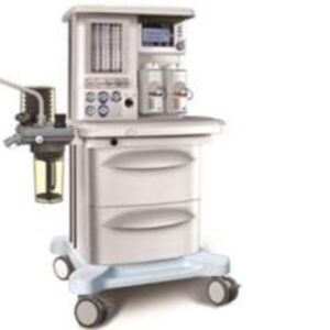 Anaesthesia Machine (O2, N2 and air 1 vaporizer, 6 tubes O2, N2O and AIR
Tidal Volume 20~1500mL Mode: VCV, PCV, SIMV-VC, Manual, O2 flush system, colour screen, Builtin battery)