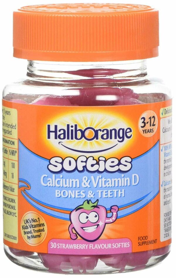 HALIBORANGE SOFTIES MULTIVITAMINS 3-12*30