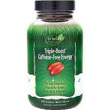IRWIN TRIPLE-BOOST CAFFEIN-FREE*75 S/GEL
