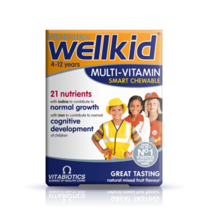 WELLKID 4-12YRS M/VIT SMT CHEW*30TABS