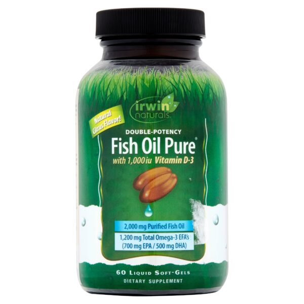 IRWIN FISH OIL PURE*60S/GELS