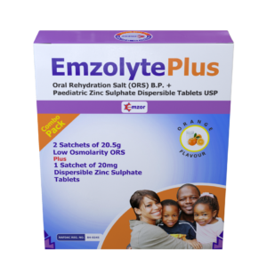 EMZOLYTE ORS *3 SATCHETS