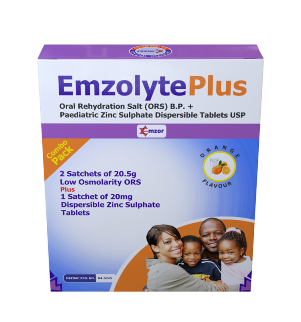 EMZOLYTE ORS *3 SATCHETS