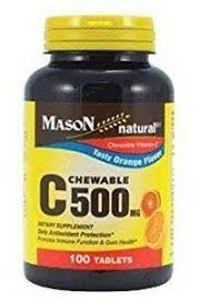 MASON VIT.C 500MG CHEW*100TABS