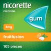 NICORETTE FRUITFUSION 4MG*105