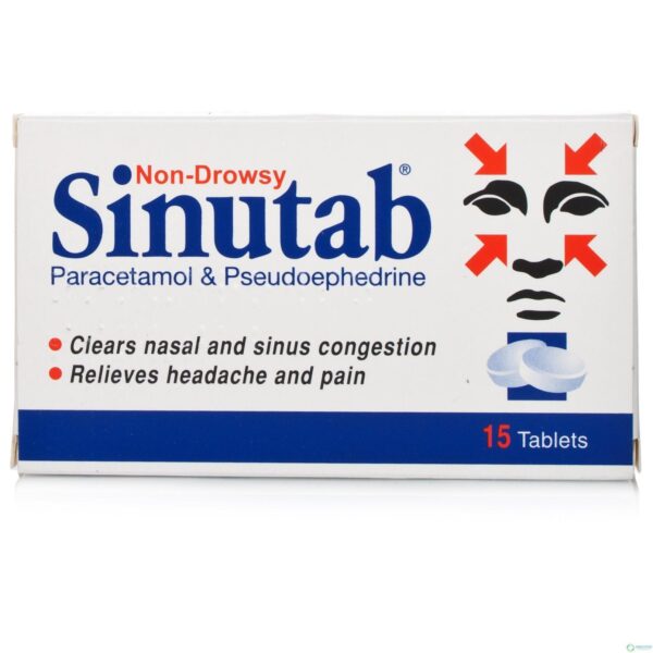 SINUTAB NON DROWSY*15 TAB