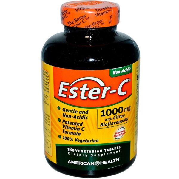 ESTER-C 100OMG NON-ACIDIC*180TABS