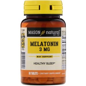 MASON MELATONIN 3MG X 60 TABS