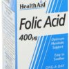 HEALTHAID FOLIC ACID 400MG *90 TAB
