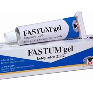 FASTUM 2.5% KETOPROFEN GEL 50G