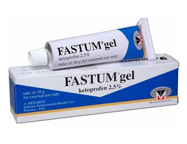 FASTUM 2.5% KETOPROFEN GEL 50G