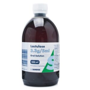 LACTULOSE 3.3G/5ML SOLUTION 500ML