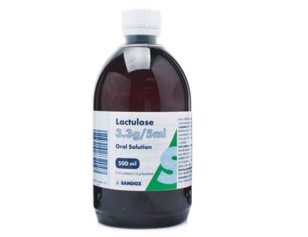 LACTULOSE 3.3G/5ML SOLUTION 500ML