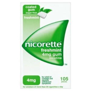NICORETTE GUM FRESHMINT 4MG*105