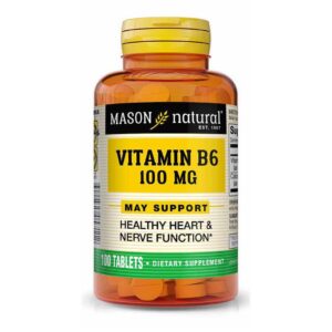 MASON VIT B-6 100MG*100 TABS