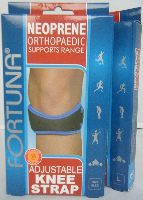 FT1411 NEOPRE ADJUSTAB KNEE STRAP ONE SIZE