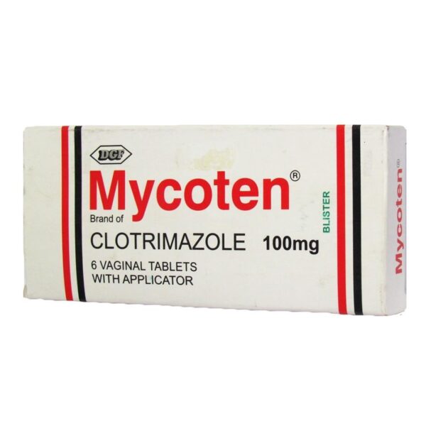 MYCOTEN VAG TAB 100MG*6
