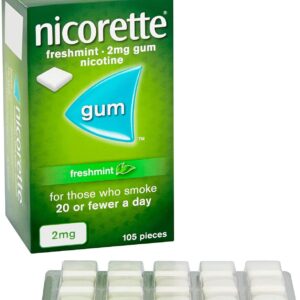 NICORETTE FRESHMINT 2MG GUM*105