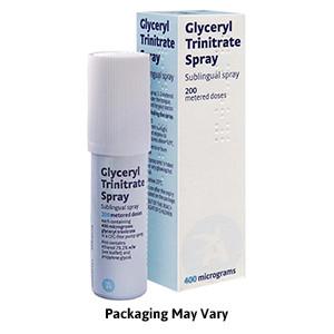 GLYCERYL TRINITRAT 400MCG SPRAY