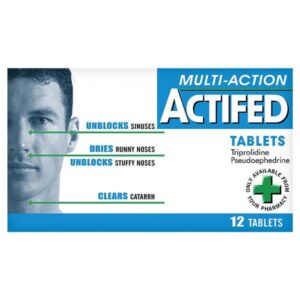MULTI-ACT ACTIFED *12 TABS