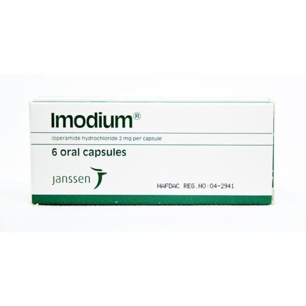 IMODIUM 2MG*6CAPS(JANSSEN)