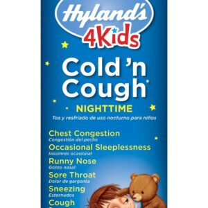 HYLAND CLD N’ CGH NIGHT 4 KIDS 118ML MIX