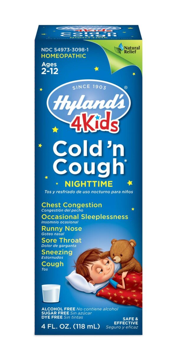 HYLAND CLD N’ CGH NIGHT 4 KIDS 118ML MIX