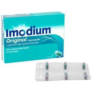IMODIUM ORIGINAL 2MG *6CAPS (MCNEIL UK)