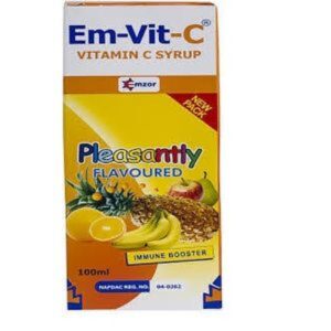 EM-VIT-C SYRUP 100ML