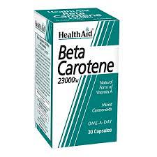 H/AID BETA CAROTENE 23000IU *30CAPS