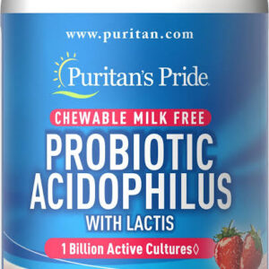 Puritan’s Pride Chewable Probiotic Acidophilus 100 Wafers
