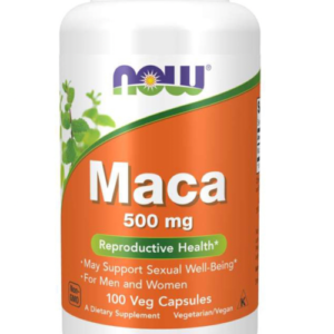 Now Maca 500mg 100 Capsules