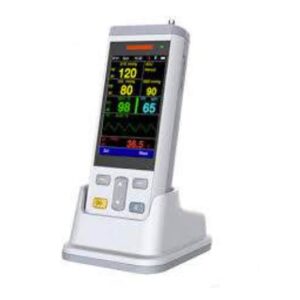 Pulse Oximeter (With Temp monitor, Infant to Adult, with adult probe, rechargeable Desktop charger, Big 3.8inch Colour Screen)