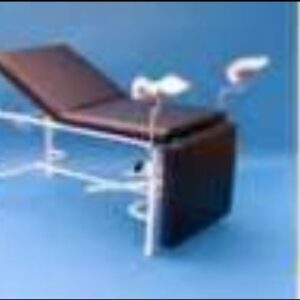 Gynae Couch (2 sections, lithotomy poles & straps)