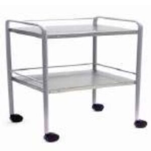 Dressing Trolley (2 stainless steel shelves)