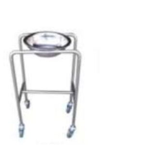 Single bowl with Mobile stand (stainless steel)