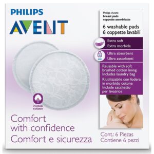 Avent 6pcs Washable Breast Pad.