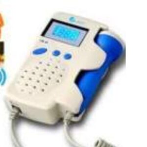 Foetal Doppler (with back light, speaker, with battery)