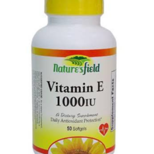 Nature?sField Vitamin E 1000iu 50 Softgel