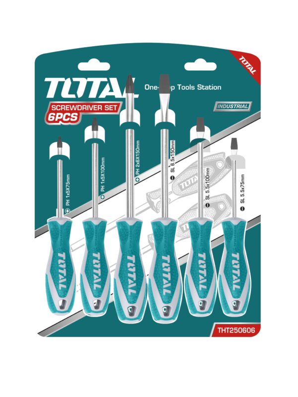 Total THT250606 6pcs Screwdriver Set