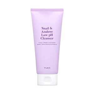 Tiam – Snail and Azulene Low pH Cleanser