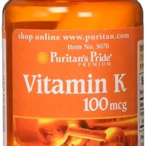 Puritan’s Pride Vitamin K 100 mcg