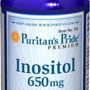 Puritan’s Pride Inositol 650mg 100 Caplet