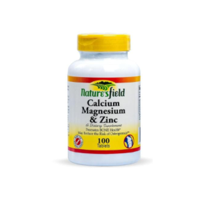 Nature?s Field Calcium Magnesium & Zinc 100 Tablets
