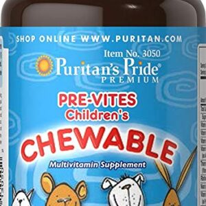 Pre-Vites Children's Chewable  Multivitamin  Supplement
