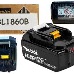Makita BL1860B 18V / 6.0Ah Lithium-Ion Battery (LXT)