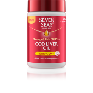 Seven Seas Cod Liver Oil One a Day  60 Capsules