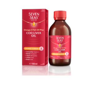 Seven Seas Cod Liver Oil Orange Flavour 150ml